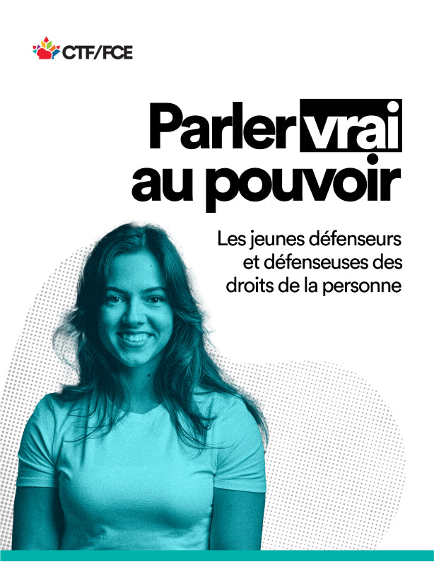 Jeunes défenseurs et défenseuses des droits de la personne : Sue Duguay sur la sécurité linguistique (in French only)
