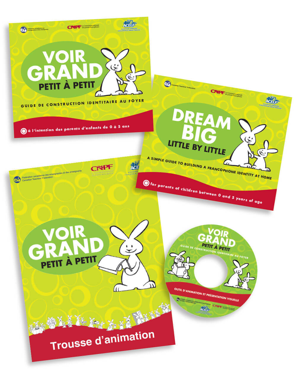 Dream Big, Little by Little (0 to 5 Years) – Facilitator’s Kit (in French only)
