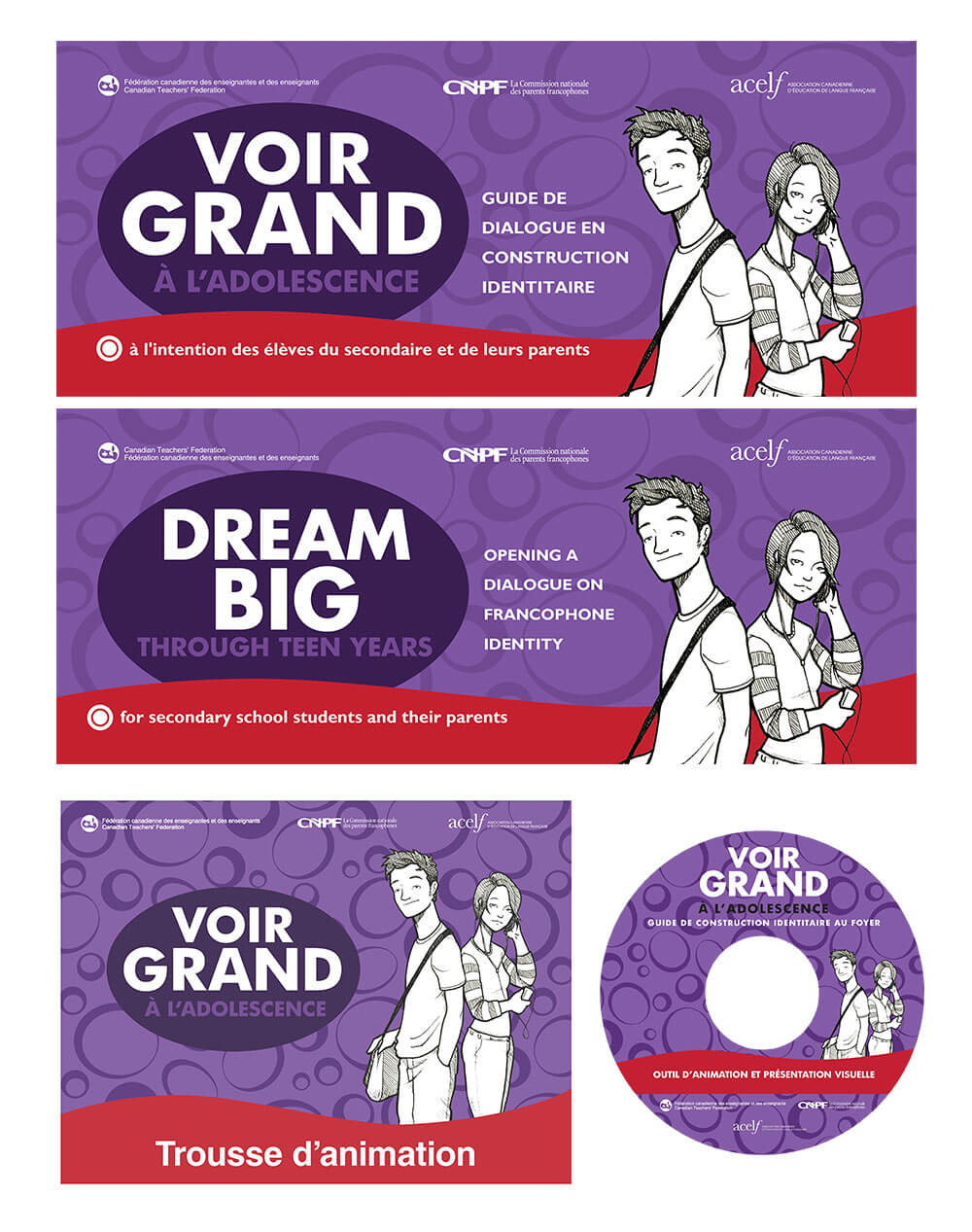 Dream Big Through Teen Years (13 Years and Over) – Facilitator’s Kit (in French only)